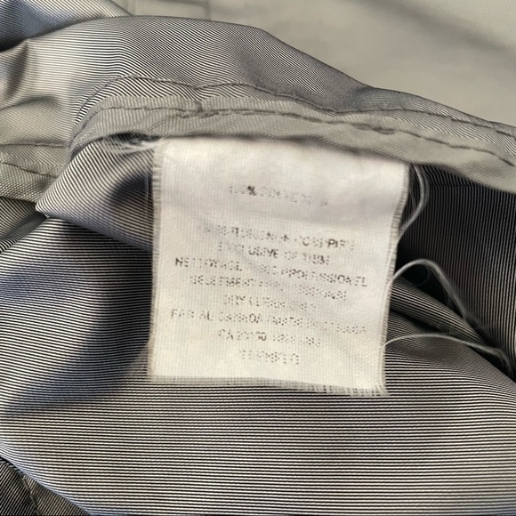 Teenflo Sz.14 silver lightweight belted front zip jacket glamcore cybercore - Picture 7 of 11